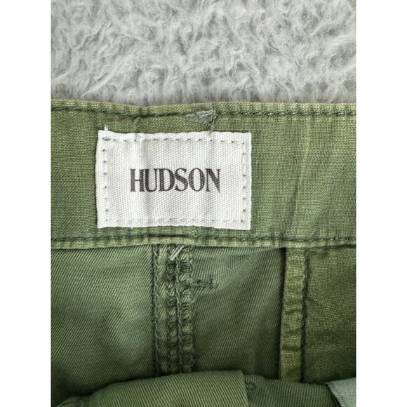 Hudson Nell Cargo Skirt Womens Sz 24 OliveGreen Cotton Blend NWT Y2K Style *Read - Picture 3 of 14